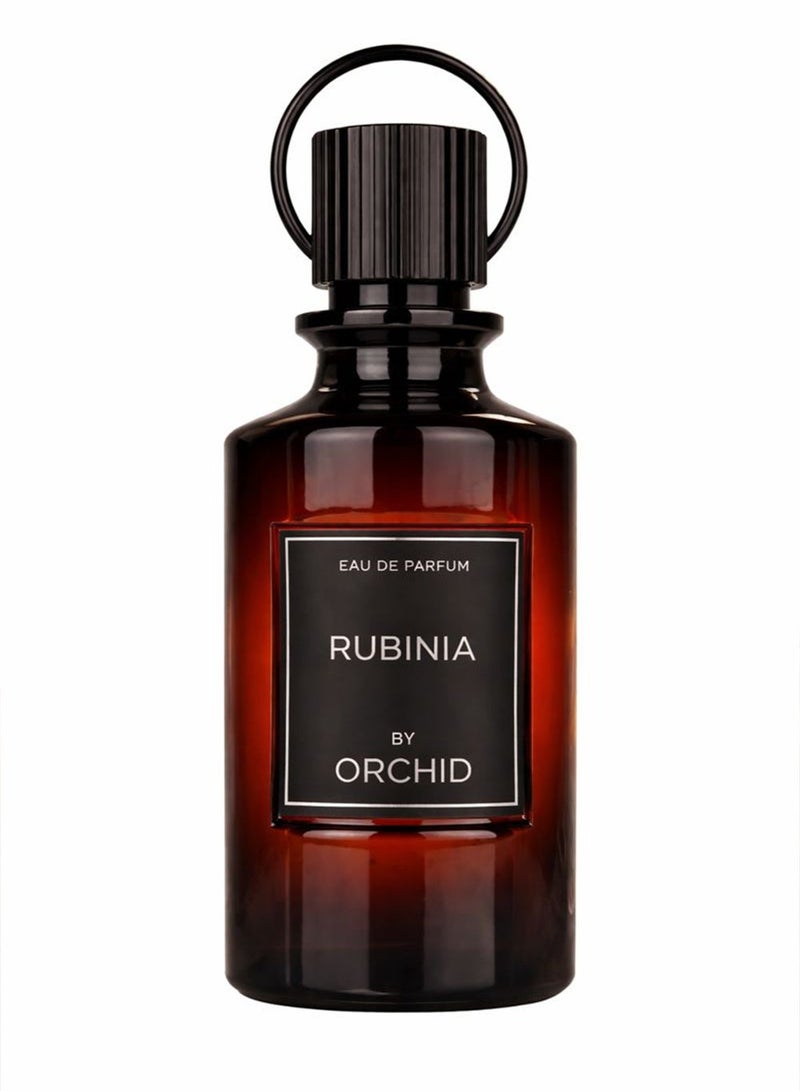 Orchid Rubinia Pure Femme Eau de Parfum 100ml for Women | Long Lasting Sweet Floral Gourmand Perfume with Blood Orange, Gardenia, Honey, Jasmine, Caramel & Patchouli - Image 3